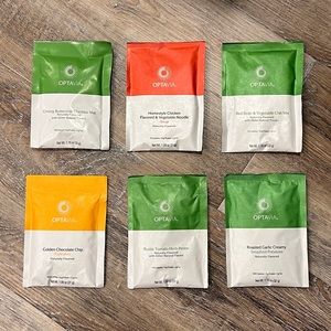 TRY BEFORE YOU BUY A WHOLE BOX ~ TASTE TEST Assortment of (6) Optavia packets.